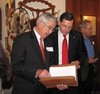 Senator Barrasso and Jim Nielson of Cody.